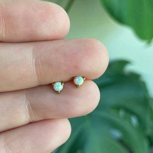 Opal Earrings